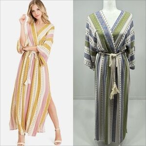 Dress Forum rope wide sleeve maxi dress size S